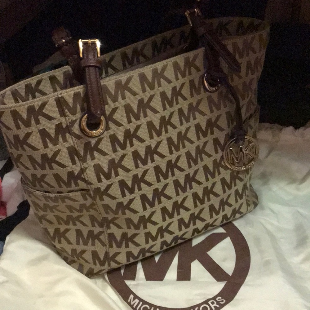 Michael Kors Canvas Tote Bag
